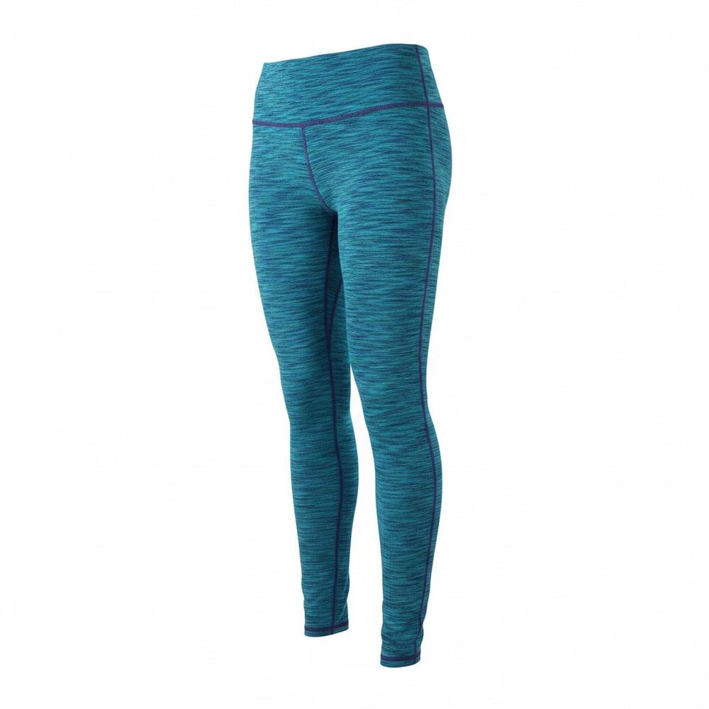 prAna Space Dyed High Rise Leggings XL Blue Teal